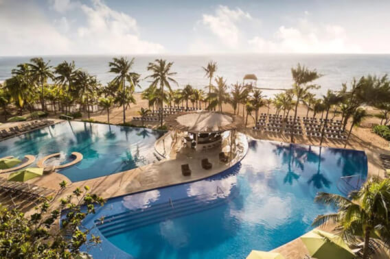 Condo in a beachfront community, with hotel amenities Playa del Carmen.