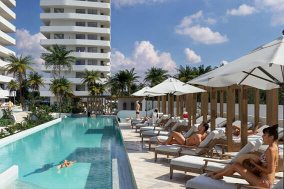 Condo for sale, more than 30 amenities, panoramic views, Boulevard Colosio, Canc&uacute;n