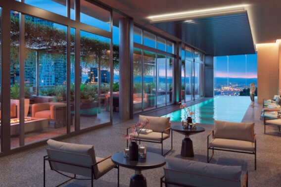 Exclusive apartment, pool, gym, for sale within Parque la Mexicana.