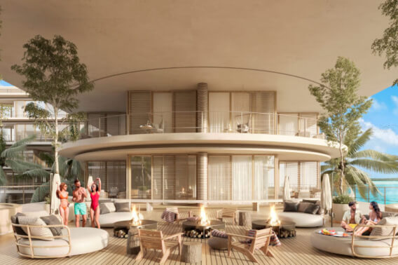 Beachfront Apartment, For Sale, Pre-Construction, Playa del Carmen