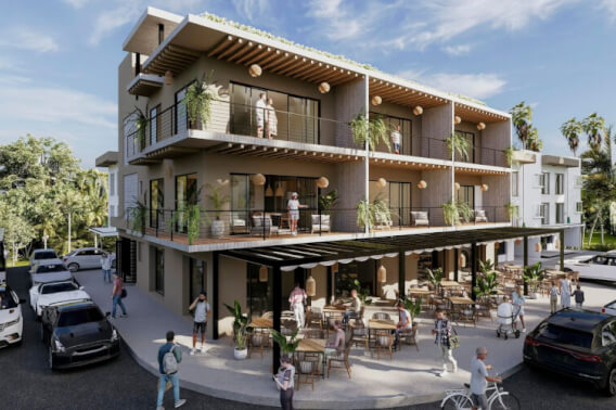 Ground-floor apartment with rooftop pool for sale, La Crucecita, Huatulco