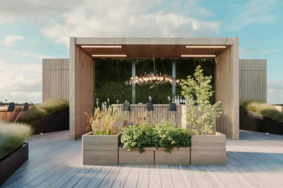 Apartment with common roofgarden, pre-construction, for sale, Roma Norte, Mexico City