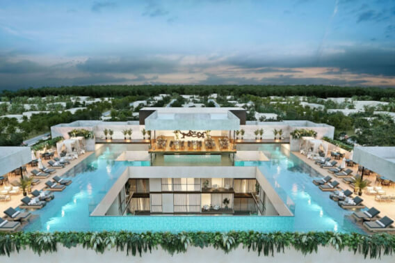 Apartment with rooftop, restaurant, steps from Fifth Avenue for sale PDC.