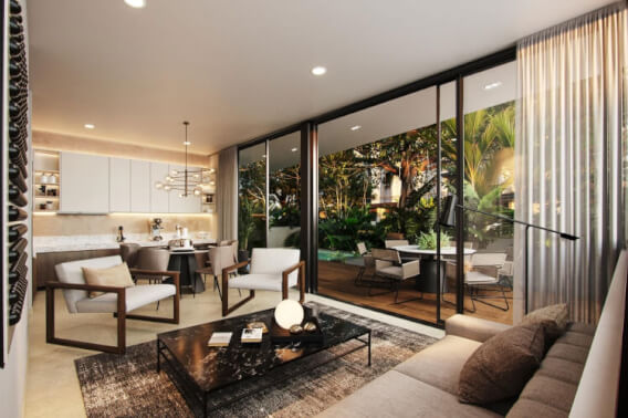 Sustainable apartment, green areas, pet-frienfly, pre-sale M&eacute;rida.