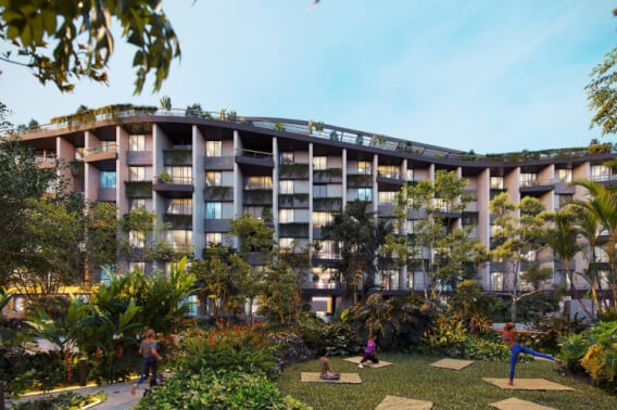 Sustainable apartment, green areas, pet-frienfly, pre-sale M&eacute;rida.