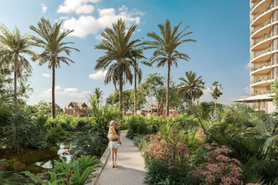 Departamento terraza vista panor&aacute;mica, pre-construccion en venta Canc&uacute;n.