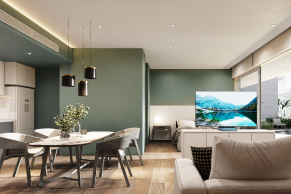 Estudio a 5 minutos de la playa con&nbsp; jacuzzi, 2 albercas, area de yoga, gimnasio, coworking, en venta Playa del carmen