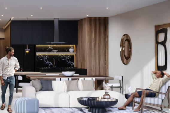Fully furnished and equipped studio for sale with exclusive amenities
