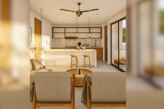 Studio for Sale, Rooftop with Common Pool, Sector K, Huatulco