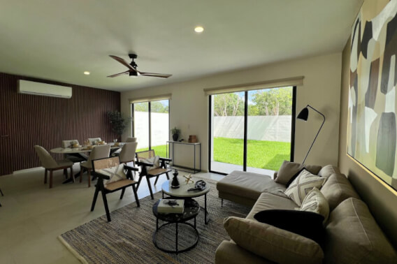 House for Sale with Private Garden, Cholul, M&eacute;rida