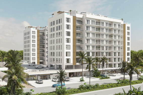 Beautiful condo with spacious private terrace and rooftop access &ndash; Ejido, Playa del Carmen