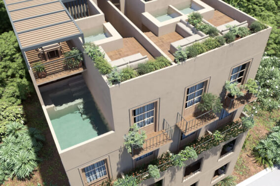 Loft with Terrace and Private Pool for Sale, Sector E, Huatulco