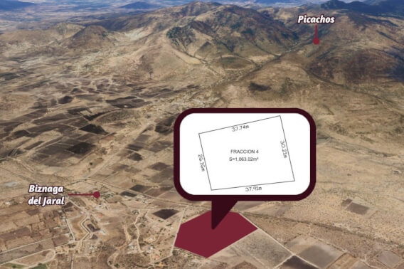 1,063 m&sup2; lot, gated community with amenities for sale San Miguel de Allende