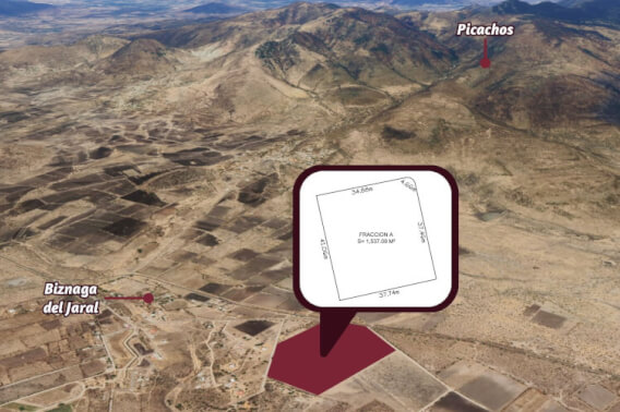 1,537 m&sup2; lot, gated community with amenities for sale San Miguel de Allende