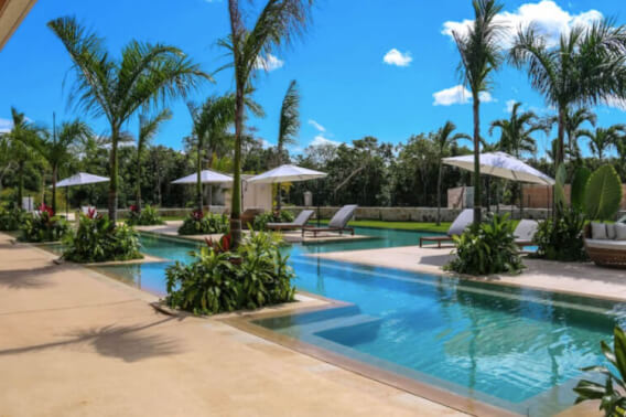 Lot in private community with clubhouse, Padel courts, and more for sale in Cancun