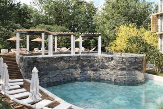 Pent Garden with terrace and green views for sale, Cabo Norte, M&eacute;rida