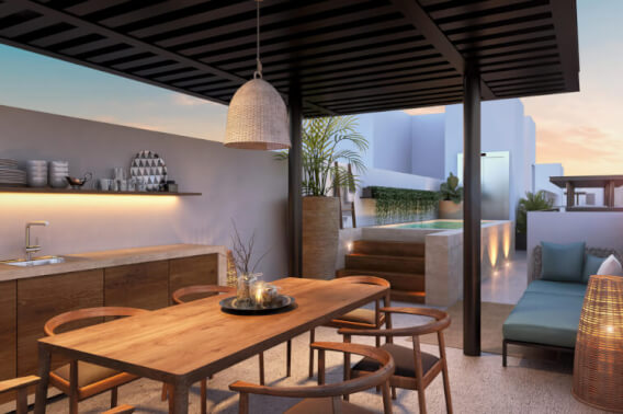 314 m2 spacious condominium, with private garden, concierge &amp; driver, clubhouse, and exclusive amenities, pre-construction for sale in M&eacute;rid