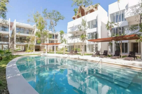 Furnished penthouse with private rooftop for sale, Aldea Zama, Tulum