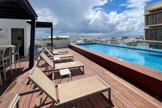 Furnished boutique penthouse with lock-off system, steps from Fifth Avenue, for sale