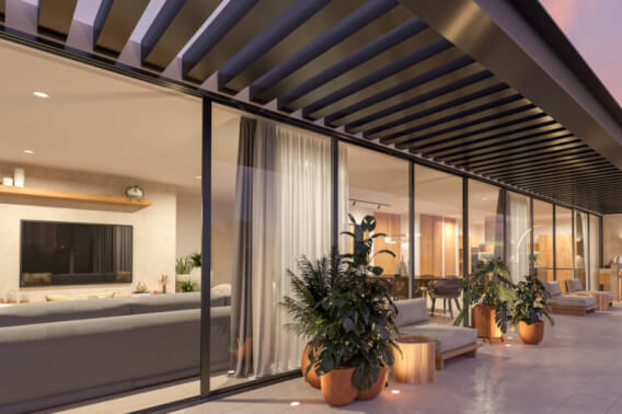 Penthouse with 25 amenities, dog park, pool for sale North Zone Merida