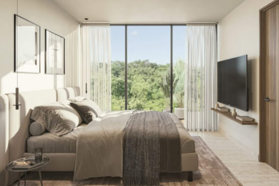 Penthouse with Pool, Panoramic Deck and lake with beach, pre-construction, for sale, Canc&uacute;n.