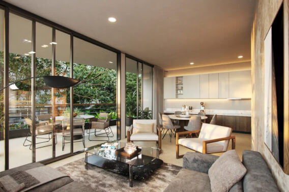 Penthouse 2 bedrooms, pool, gym, pet-friend, pre-sale M&eacute;rida.