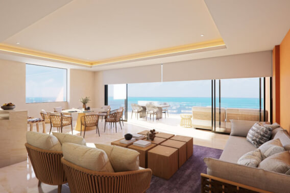 Penthouse with private pool and spa, in Costa Mujeres, Canc&uacute;n