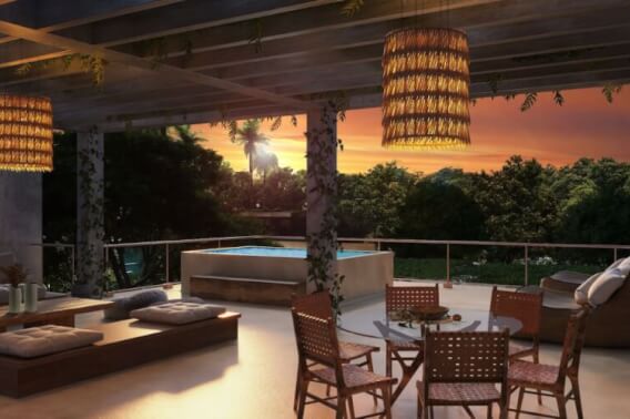 Penthouse, private pool, full wall windows with green views, concierge, swim lane, children&amp;#39;s area, gym, and more amenities, sustainable