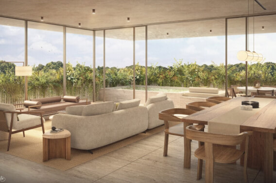 Penthouse con dos pisos, alberca privada, simulador de golf, Cine, entre muchas otras en Zona Norte, Merida.