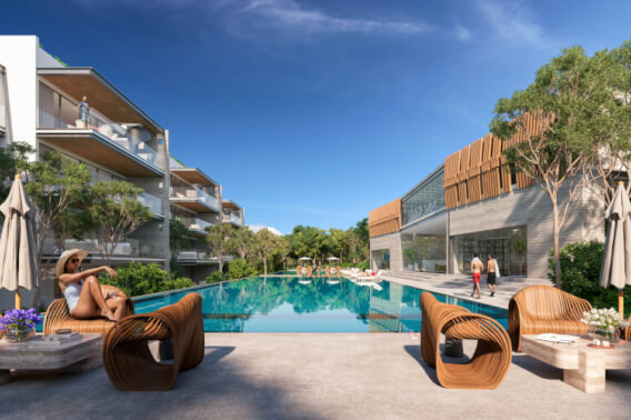 Penthouse with Rooftop and Private Jacuzzi, for Sale, Playacar, Playa del Carmen