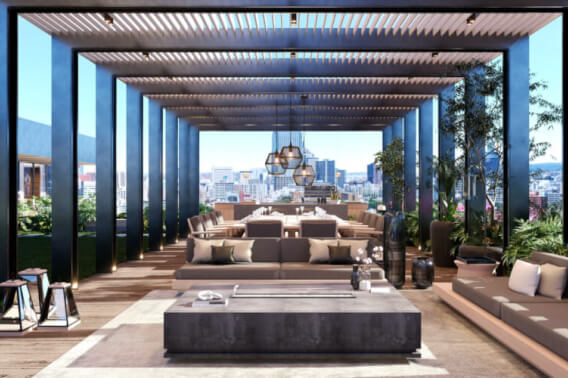 Penthouse with Rooftop Bar for Sale, Miguel Hidalgo, Mexico City