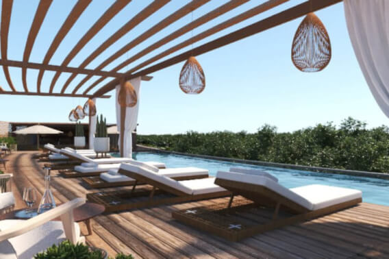 Apartment with common Rooftop and Pool, for Sale, Aldea Zama, Tulum