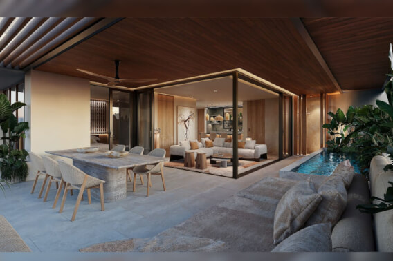 Penthouse with terrace and private pool, beach access,  for sale, Tankah, Tulum