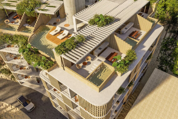 Penthouse with terrace and ocean view for sale, Arrocito, Huatulco