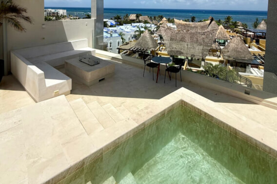 Ocean View Penthouse with Private Jacuzzi for Sale, Playa del Carmen, Quintana Roo
