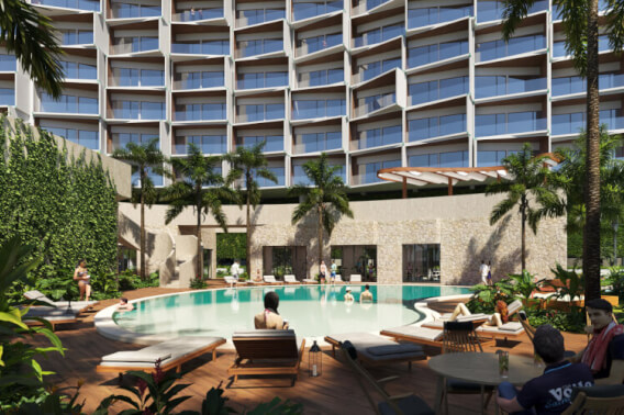 Penthouse with ocean view and kids playroom for sale