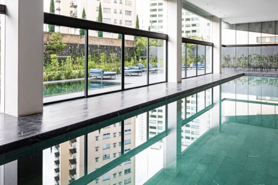 Two-story penthouse with double-height ceilings, pre-sale Interlomas