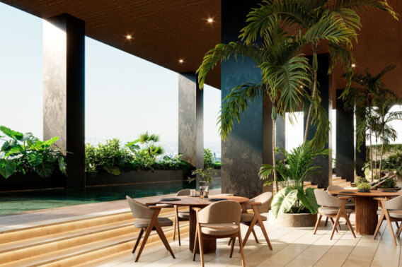 Luxury penthouse with private terrace for sale, Santa Gertrudis Copo, M&eacute;rida