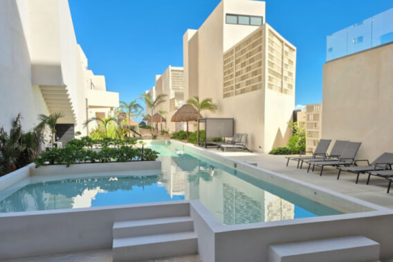 Beachfront Penthouse with Private Pool for Sale, Telchac Puerto, Yucat&aacute;n