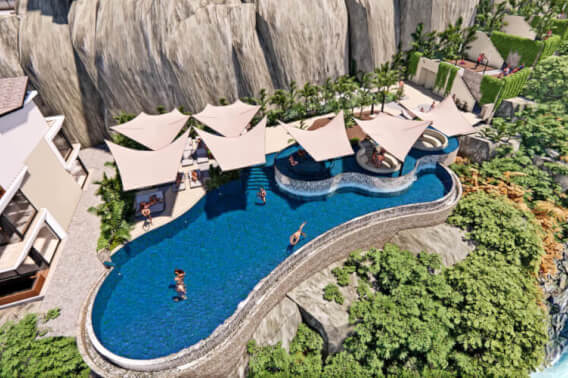 Oceanfront penthouse, beach club, spa and more, pre-sale El Tejon Huatulco