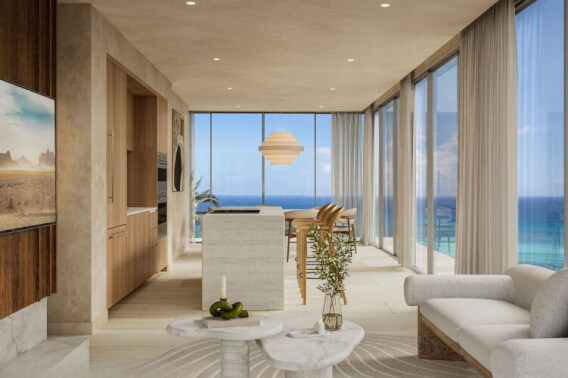 Penthouse frente al mar con rooftop privado, Club Infantil, en venta