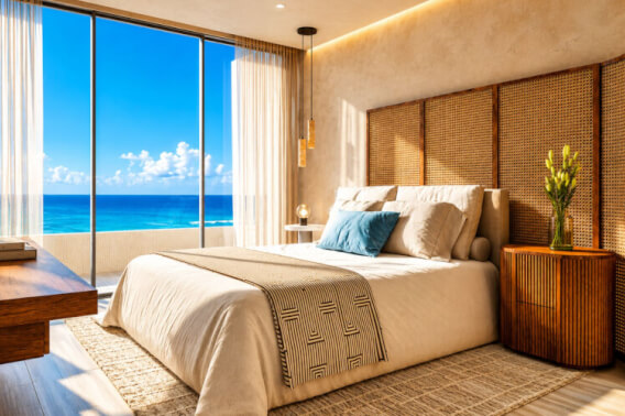 Penthouse frente al mar con rooftop privado, Gimnasio, en venta
