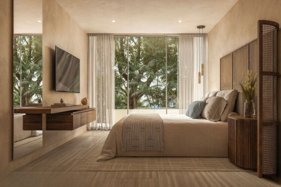 Penthouse frente al mar con rooftop privado, restaurante con vista al oceano, en venta