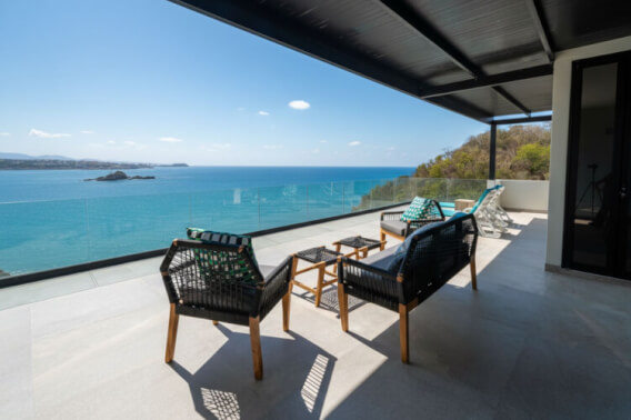Oceanfront penthouse with private rooftop for sale, Sotavento, La Entrega Beach, Huatulco