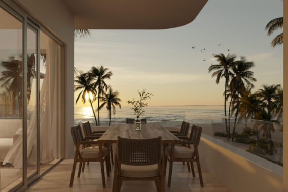 Oceanfront property with luxury finishes for sale &ndash; San Benito, Yucat&aacute;n