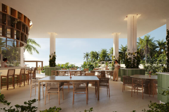 Oceanfront residence with private terrace for sale &ndash; San Benito, Yucat&aacute;n