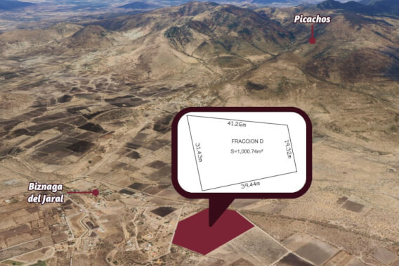 1,000 m&sup2; lot, gated community with amenities for sale San Miguel de Allende