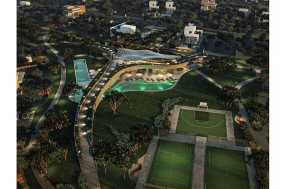 1,159 m2 land in gated community, 3 clubhouses. For sale Merida.