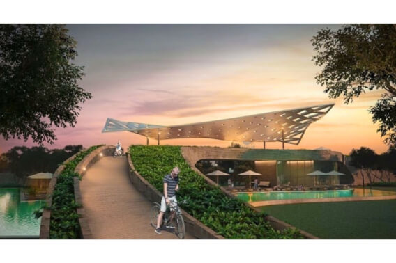 Land 791 m2, 3 clubhouses, pet-park, gym and more. For sale Merida.