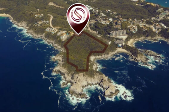 Ocean view land with pickleball court for sale in Mirador Chahue Huatulco